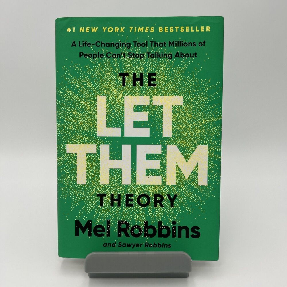 The Let Them Theory Mel Robbins Hardback 2024 First Edition Personal Growth HC